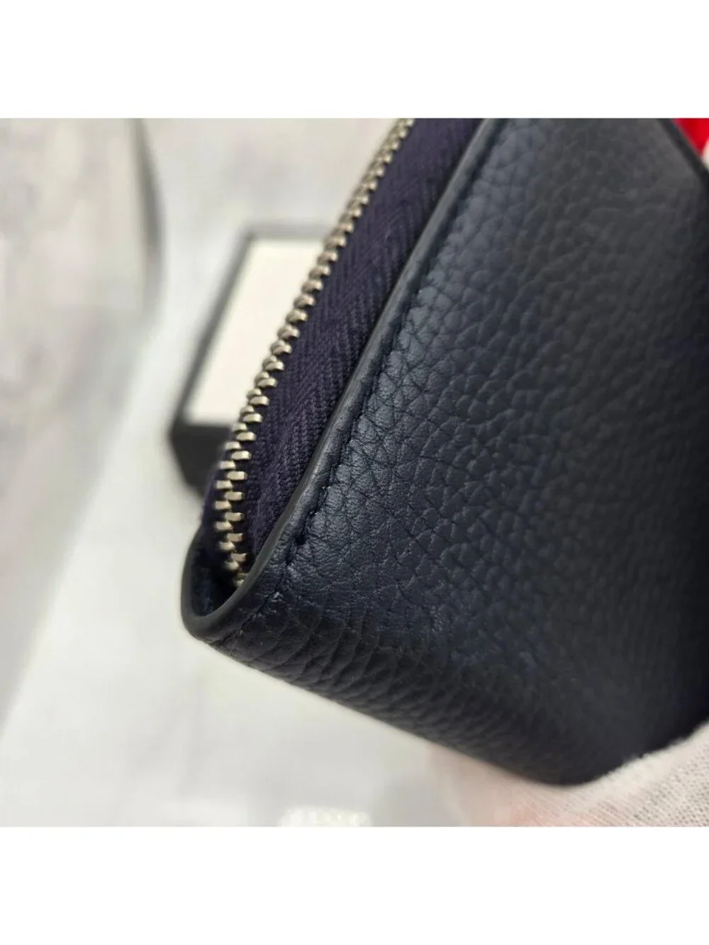 Gucci Wallet Interlocking GG Navy - Picture 6 of 15